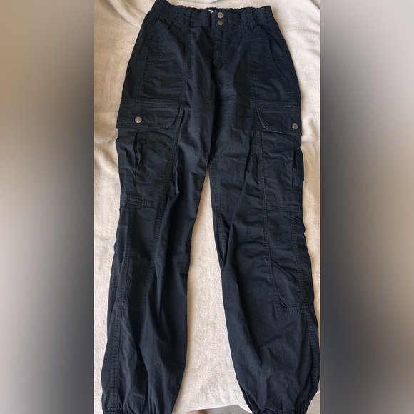 Garage Pants - Black cargo pants - XS